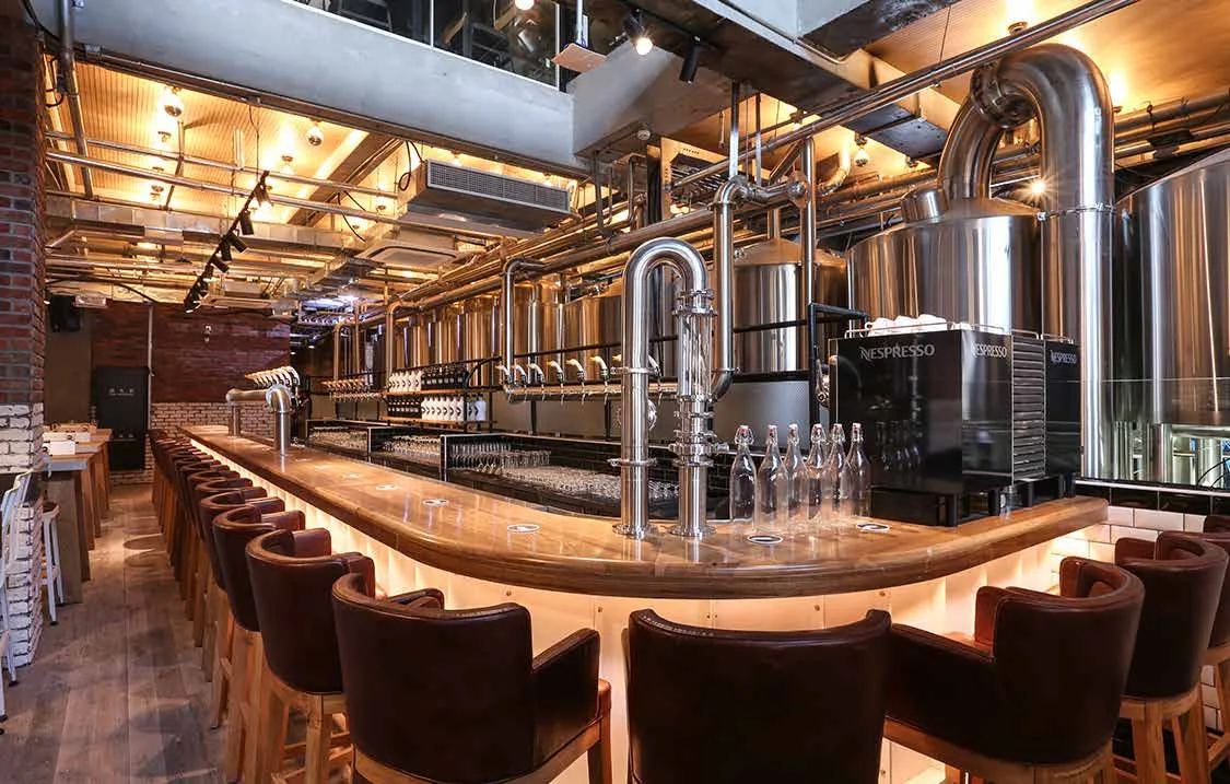 Goose Island Brewhouse Shanghai, China – imondi floor