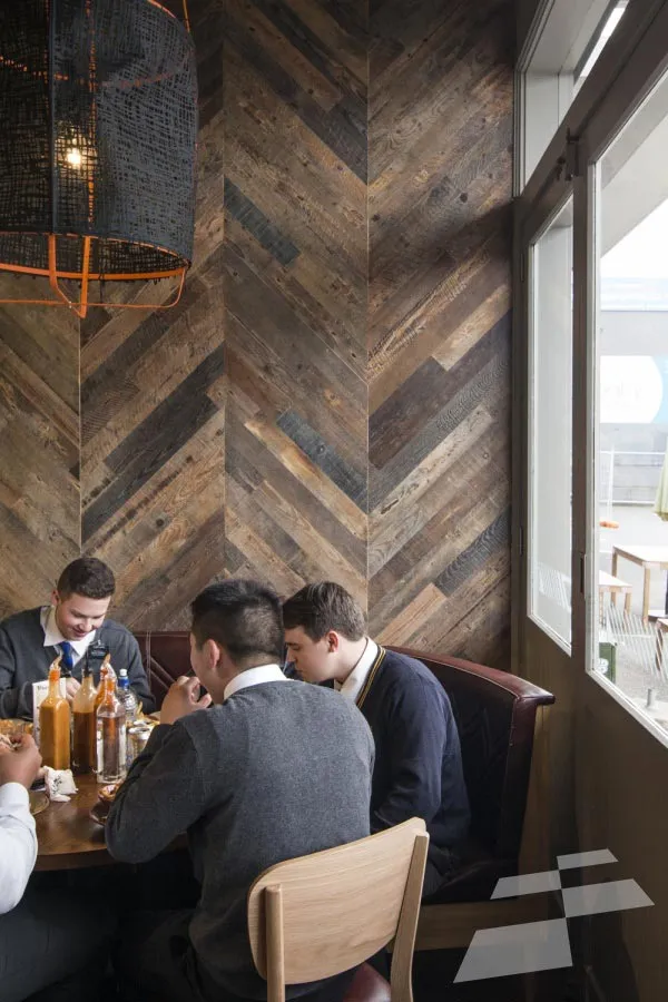 ‘Lord of the Wings’ - Nando’s x imondi reclaimed flooring