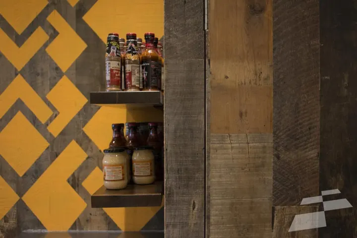 ‘Lord of the Wings’ - Nando’s x imondi reclaimed flooring