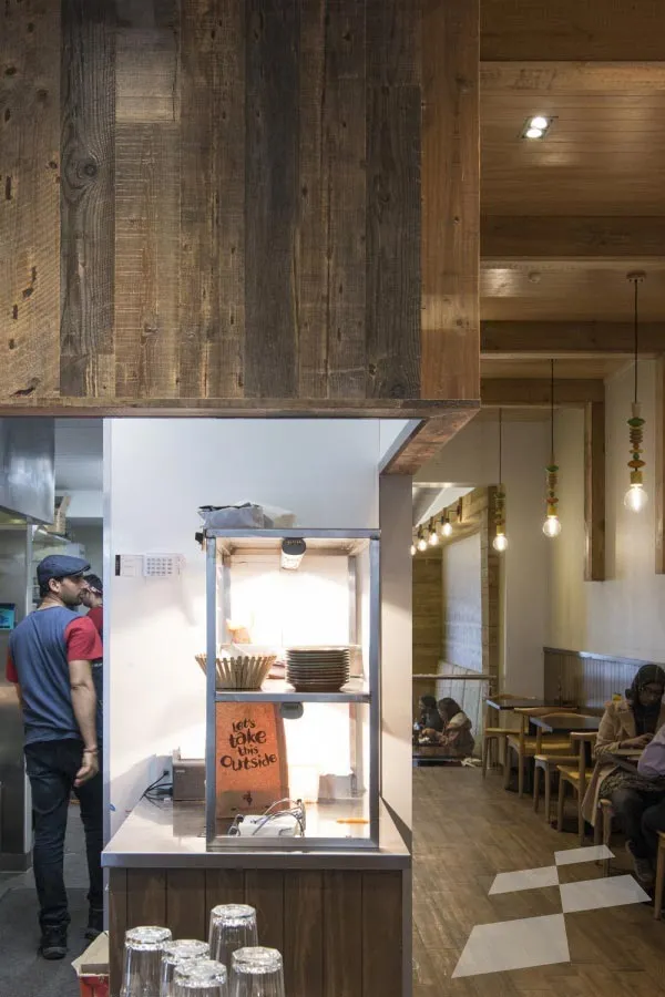 ‘Lord of the Wings’ - Nando’s x imondi reclaimed flooring