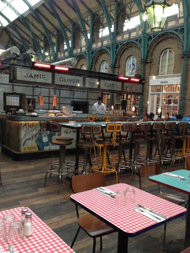 Jamie Oliver's Union Jacks London – imondi floor